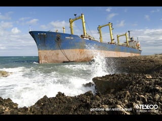 gestione dei relitti navali
 