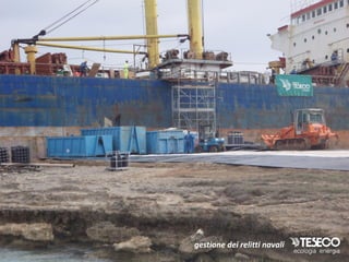 gestione dei relitti navali
 