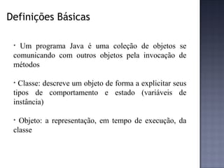 Declarações e Controle de Acesso