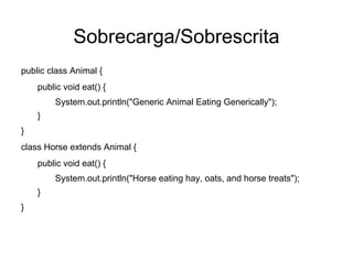 Orientação a Objeto