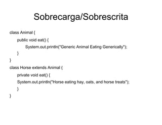 Orientação a Objeto