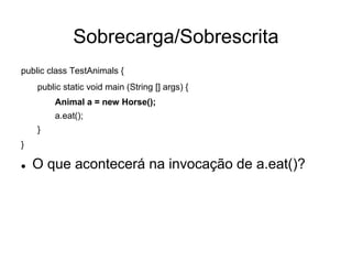 Orientação a Objeto