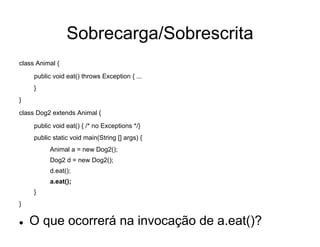 Orientação a Objeto