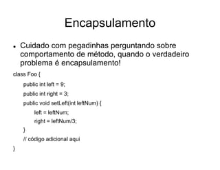 Orientação a Objeto