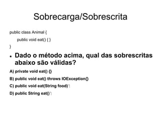 Orientação a Objeto