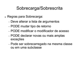 Orientação a Objeto