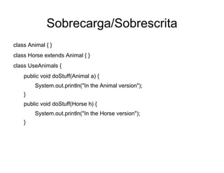 Orientação a Objeto