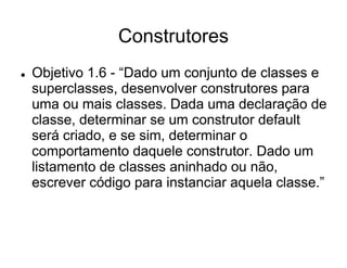 Orientação a Objeto