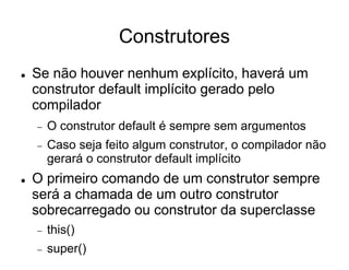 Orientação a Objeto