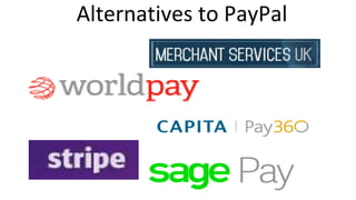 Alternatives to PayPal
 