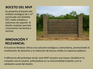 ECO MURO_MODULAR_MVP para trabajos de ingenieria ambiental | PDF