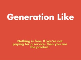 Econ | Advertising, Marketing & Branding | Generation Like Presentation