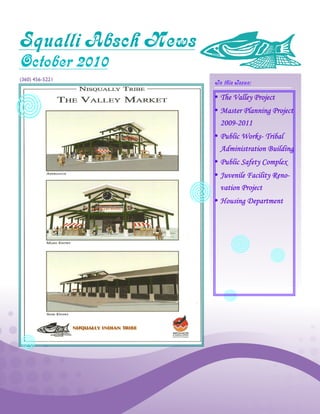 Squalli Absch News
October 2010
                     In this Issue:
 