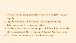 Labor Supply in Economics for Seniorhigh ABM students | PPTX