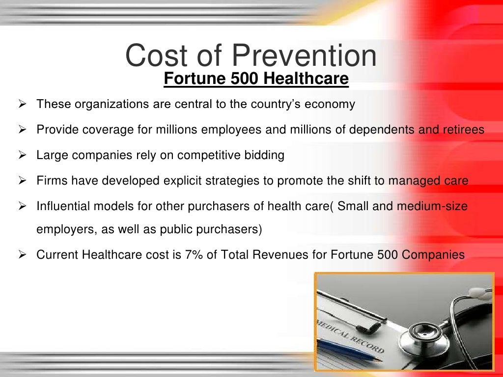 Cost Of Prevention Overview of Affordable Care Act and Preventive Ca…