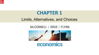 CHAPTER 1
Limits, Alternatives, and Choices
 