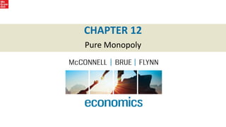 CHAPTER 12
Pure Monopoly
 