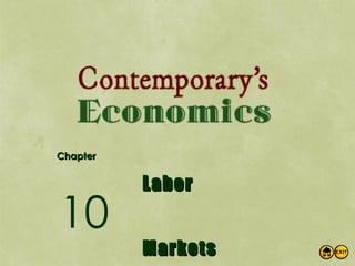 Chapter Labor Markets 10 