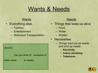 Econ Ch1 Scarcity And Choice | PPT