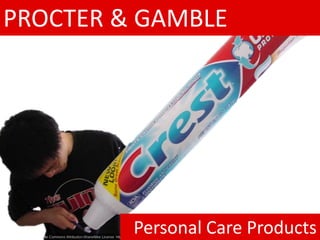PROCTER & GAMBLE
Personal Care Products
 