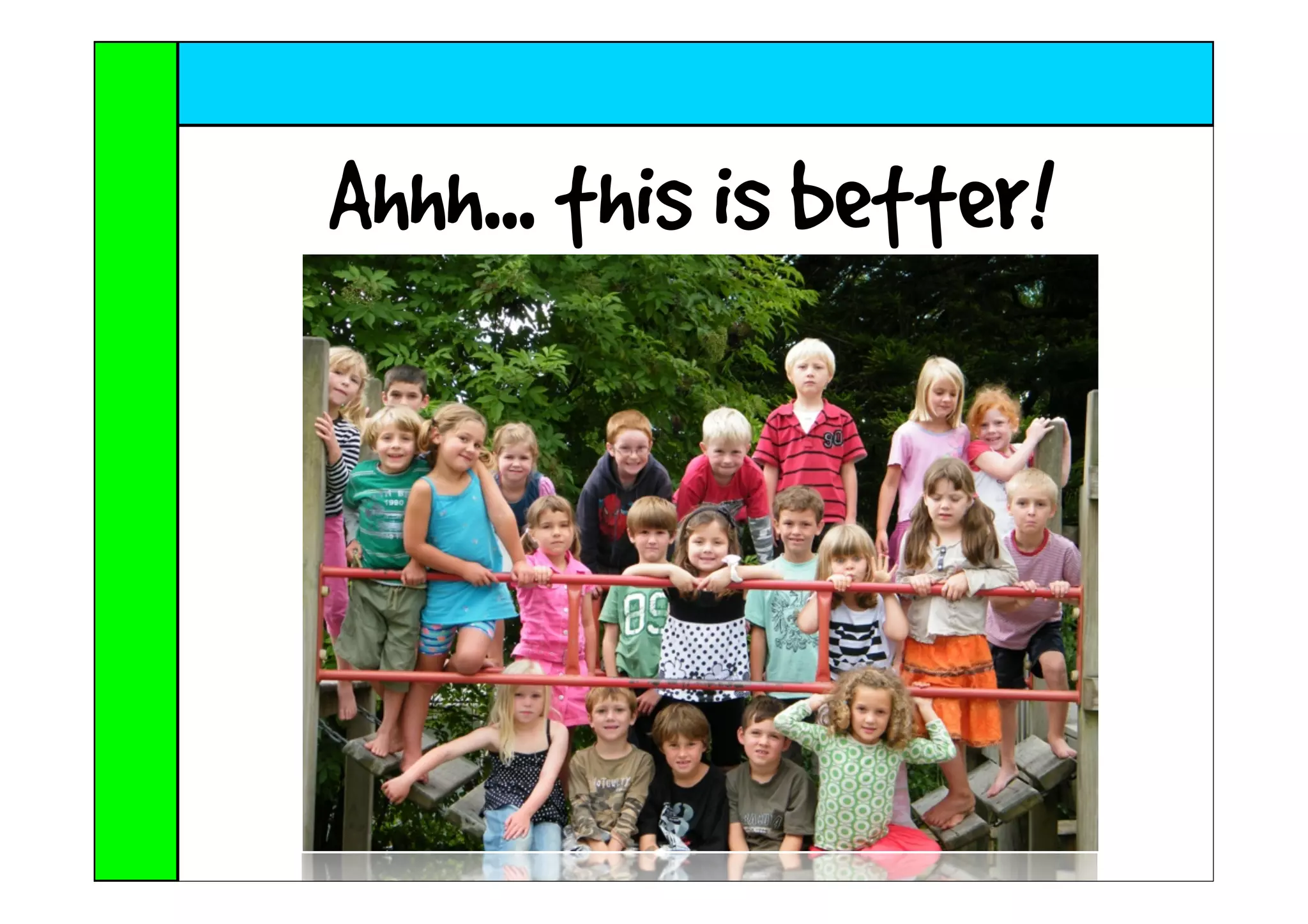 Ahhh... this is better!
 