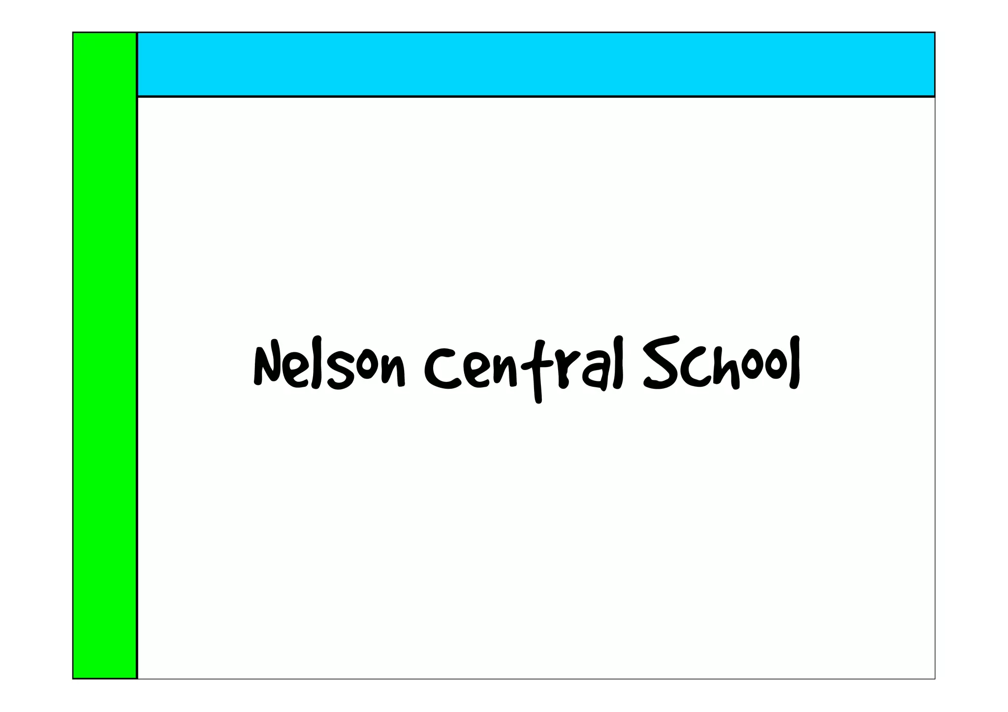 Nelson Central School
 