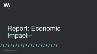 1
Report: Economic
ImpactCOVID-19 in Startups
 