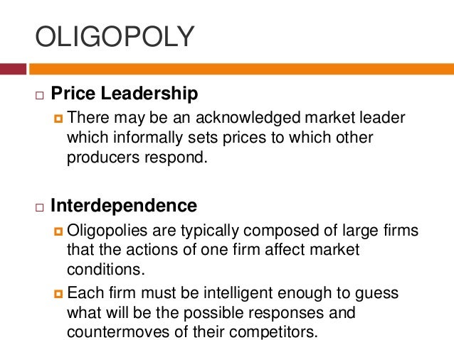 Econ oligopoly