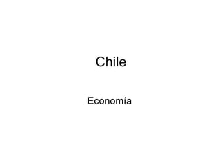 Chile Economía  