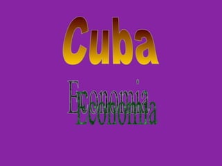Cuba Economia 