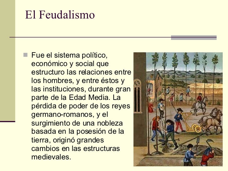 EconomíA Feudal