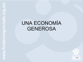 UNA ECONOMÍA GENEROSA 