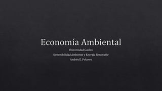 Economía Ambiental