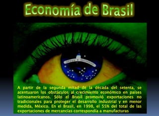 Dificultades socio-económicas de América LatinaEn el marco de la globalización, el sistema socioeconómico de América latina tiene numerosas dificultades que se vinculan principalmente al peso de la deuda contraída, a la expansión de las empresas transnacionales sin ningún tipo de control y al aumento del desempleo. Otro elemento importante se relaciona con la aplicación de políticas de ajuste del Estado. Como vimos, dichas políticas neoliberales consisten en la disminución del papel el Estado en el desarrollo social y en la privatización de empresas y servicios públicos. La falta de trabajo provoca una disminución en el consumo: las familias que ven bajar sus ingresos intentan ahorrar gastar menos. Esto, finalmente, hace que pequeñas empresas terminen cerrando. 
