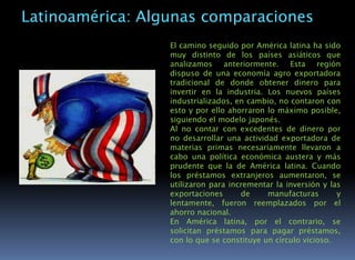 Los NPI de América: Nuevos países industrializados