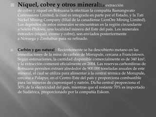 Economía de botsuana PPT