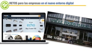 3
RETOS para las empresas en el nuevo entorno digital
3
USD 13.600 M
 