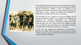 • Plutarco Elias Calles (1924-1928)
• Durante su mandato se fundó el Banco de México y el
Banco Nacional de Crédito Agríco...