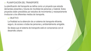 Economía y planificación del transporte (1)pdf | PDF
