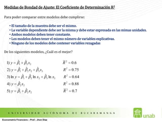 El nombre ó número de variables (4)
