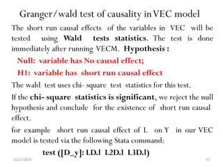 Multivariate Var Model Examples Comprehensive Guide to Multivariate Time Series Analysis Using VAR and ...