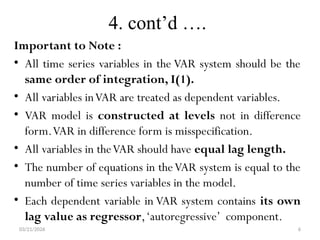 Comprehensive Guide to Multivariate Time Series Analysis Using VAR and ...