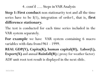 Comprehensive Guide to Multivariate Time Series Analysis Using VAR and ...