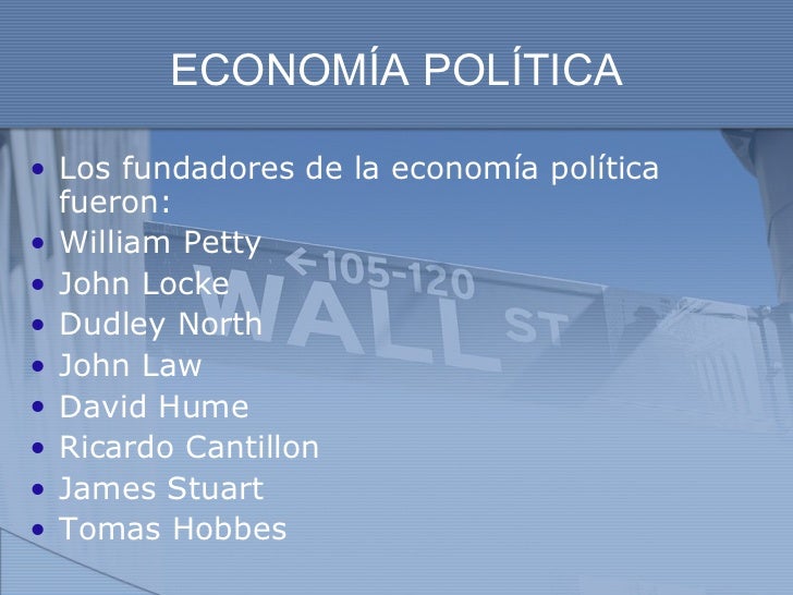 Resultado de imagen para fundadores de la economia politica
