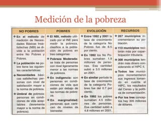 Pobreza, Salud, Estándar de vida y desigualdad en Bolivia | PPTX