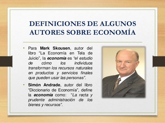 Economia definicionesimportanciaobjetivos