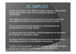 Economia Del Ecuador