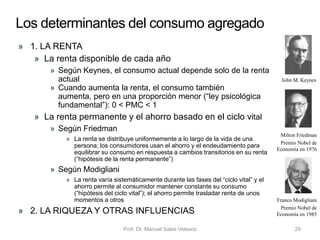 • Un aumento en el gasto
público en una cuantía (ΔG)
origina un aumento de la
producción o renta de
equilibrio en mayor cuantía
• ΔYe > ΔG
• Aquí volvemos a tener un
efecto multiplicador
• ΔYe = k’ ΔG
𝑘′ =
∆𝑌𝑒
∆𝐺
• k’ es el multiplicador del gasto
público
Prof. Dr. Manuel Salas Velasco 29
¿Cómo afecta a la producción o renta
de equilibrio las variaciones en el
gasto público?
Y45grados
GA
Ye
E
ΔG
Y’e
ΔYe
E’
𝐺 = 𝐺
𝐼 = 𝐼
𝐶
Economía Política Capítulo 6
 