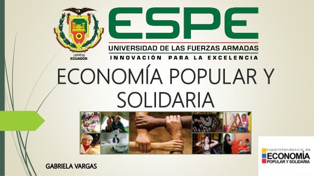 Economia Popular Y Solidaria