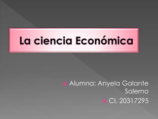  Alumna: Anyela Galante
Salerno
 CI. 20317295
 